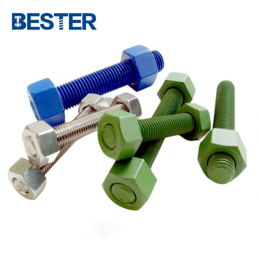 PTFE ASTM A193 B7 L7 Stud Bolt Threaded Rod ASTM A193 B16 Stud Bolt