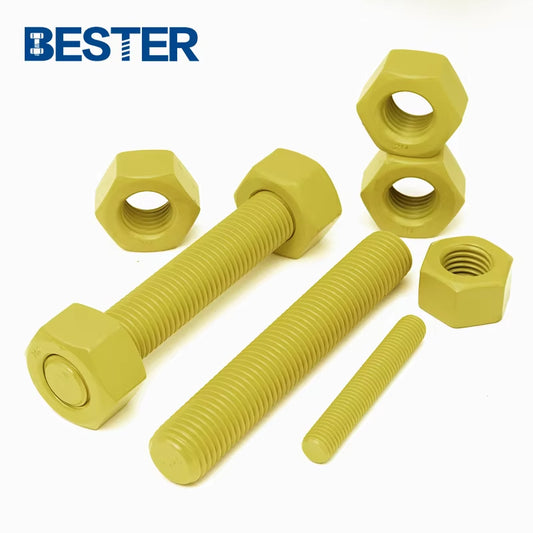Valve Fastener A193 / A320 / A437 / A453/A540/A1014 Astm A193 B7 Stud Bolt and Nut A194 Grade 2h