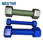 High Temperature DIN835 2D M20 M24 Price 3 Inch Long Alloy Steel A193 B7 B16 B8 B8m M8 Grade 10.9 Acme M24 Stud Bolt With ASTM A194 8c Hex Nut