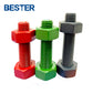 Heavy Hex Structural A325 28mm X 1000mm ASTM A193 a 193m Gr B7 M24 Stud Bolts with ASTM A194 Nuts