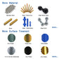 Heavy Hex Structural A325 28mm X 1000mm ASTM A193 a 193m Gr B7 M24 Stud Bolts with ASTM A194 Nuts
