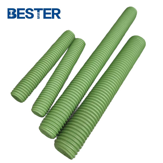 PTFE Plating Zinc Nickel Full External Thread A320 L7 L7M Plain Black H.D.G Stud Bolt with Astm A194 Grade 4 7 Hex Nuts