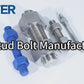 API 20e Stud Bolt Suppliers High Tensile 20mm X1m Knurled M18 Stainless Steel Stud Bolt Thread Rod
