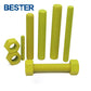 Auto Parts Fastener M13 M20 M64 PTFE Coated A193 B7 B7m Double End Threaded Stud Rod Bolts