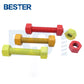 Custom API20E Malaysia Flurocarbonado A320 L7M Galvanized B7 M19 M25 M30 M40 Threaded Stud Bolt Nut Washer Thread Rod Studs