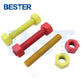 Custom API20E Malaysia Flurocarbonado A320 L7M Galvanized B7 M19 M25 M30 M40 Threaded Stud Bolt Nut Washer Thread Rod Studs