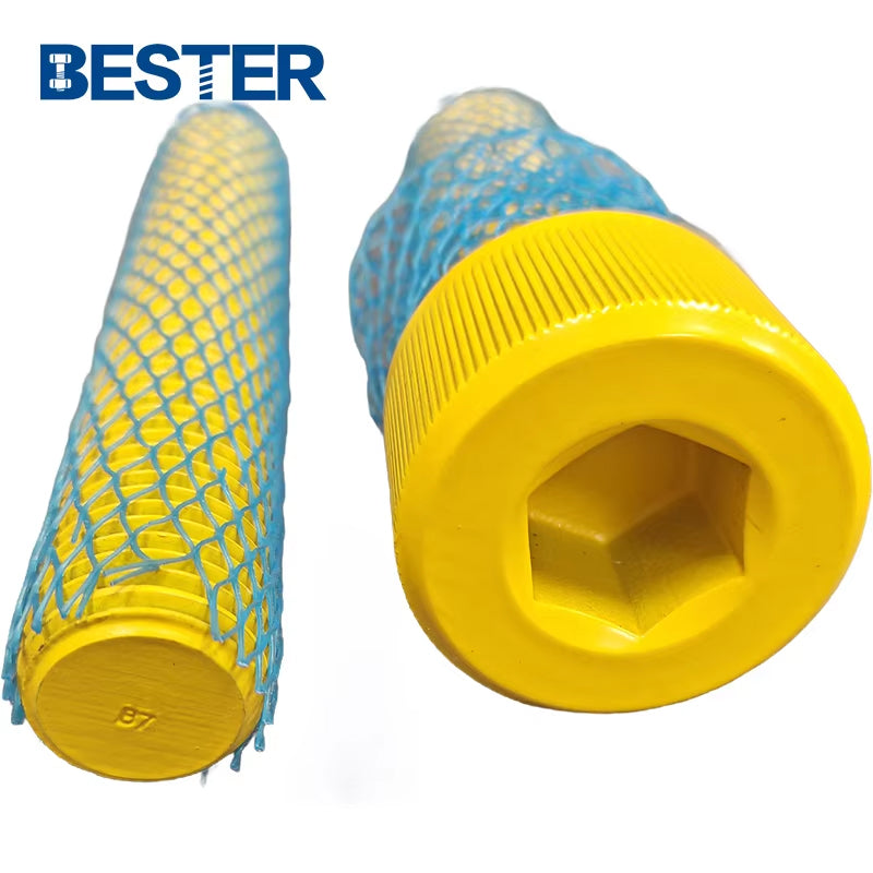 ASME B18.31.3 SA 193 B7 B7m B16 M90 M100 Xylan 1424 PTFE Alloy Steel Stud Bolts with A194 2HM Hex Nut