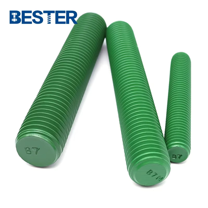 Customized F568m F738m F468m Equal Length En 1.4547 Durable Threaded Thread Rod Earth Stud Bolt