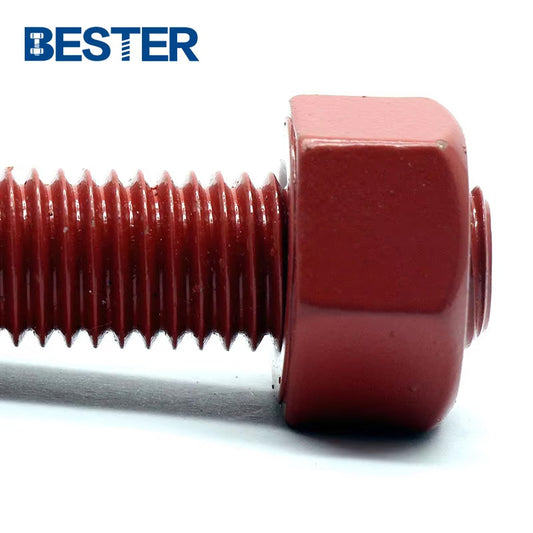 Manufacturing Companies M20 M24 PTFE Coating Coating ASME B1.1 UNC UNF ASME B16.5 ASTM A193 B7 A194 2h Price Bolt and Nut